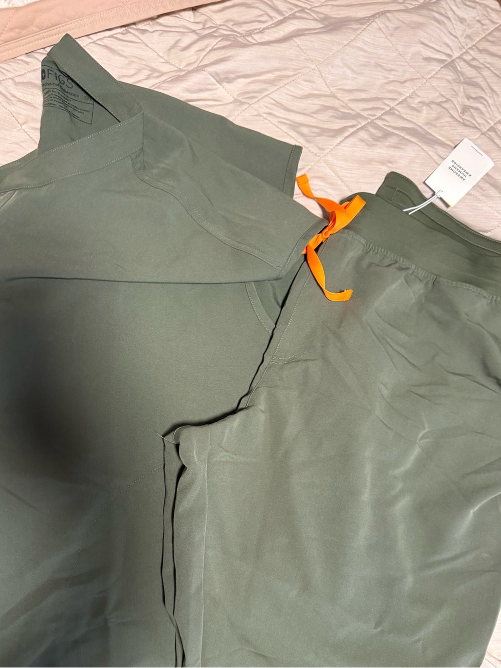 Figs Moss Green Scrubs